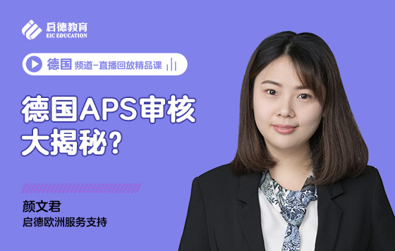 德国APS审核大揭秘