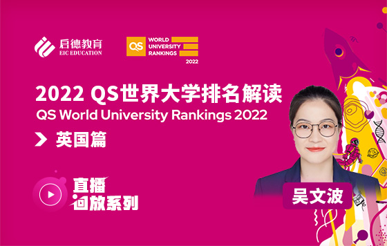 2022QS世界大学排名解读-英国篇